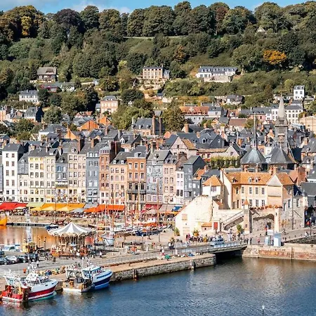 Appartamento Appart 6-8 Personnes 10min Honfleur Parking Fibre Netflix Équemauville